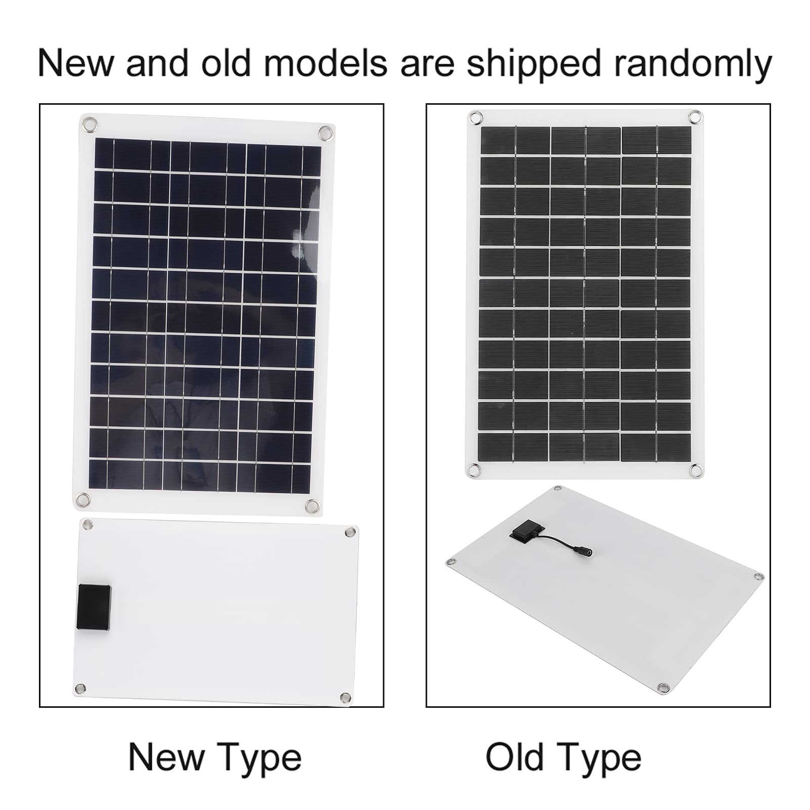 Starter Kit Pannello Solare 100W Pannello Solare Portatile Pannello Solare 100W Monocristallino Uscita USB 12/24V per Auto Rimorchio Yacht per Laptop Cellulari Outdoor