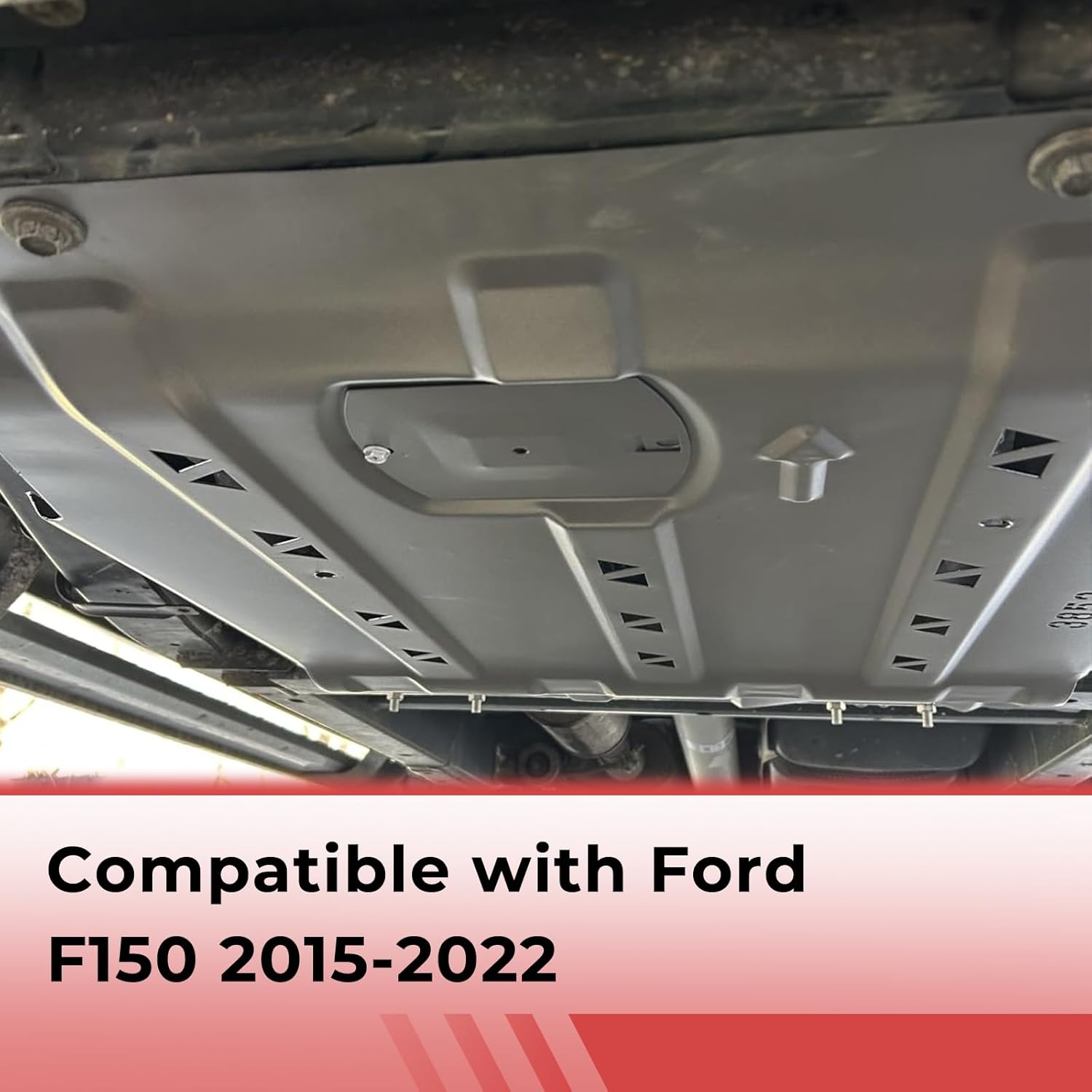 Transmission Skid Plate Splash Guard Compatible with Ford F150 2015-2022