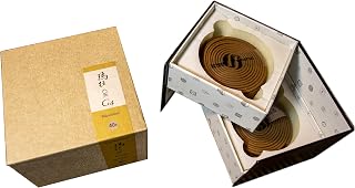 Coil Incense - 40 Coils Indonesia ALOESWOOD #G4-3.5HR Burn Time by Fushan Kodo | AGARWOOD | Buddhist/Taoist Artisan Incense | Temple, House, aromatherpay, Spiritual Calmness.
