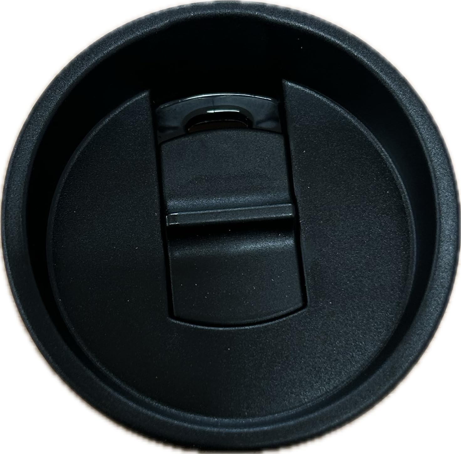 KUINEA Ersatzdeckel für Kaffeebecher to go, 350 ml, BPA-frei, Schwarz