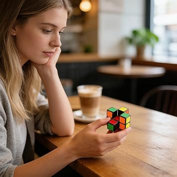 SUN-WAY 1x3x3 Magic Cube Floppy 1x3x3 Magic Cube 133 Speed Cube Black