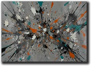 Abstract Painting on Poster, Modern Wall Art, Abstract expressionism Print, Abstract artwork, Graffiti Art, Modern Wall Hang, Bedroom Decor, Print