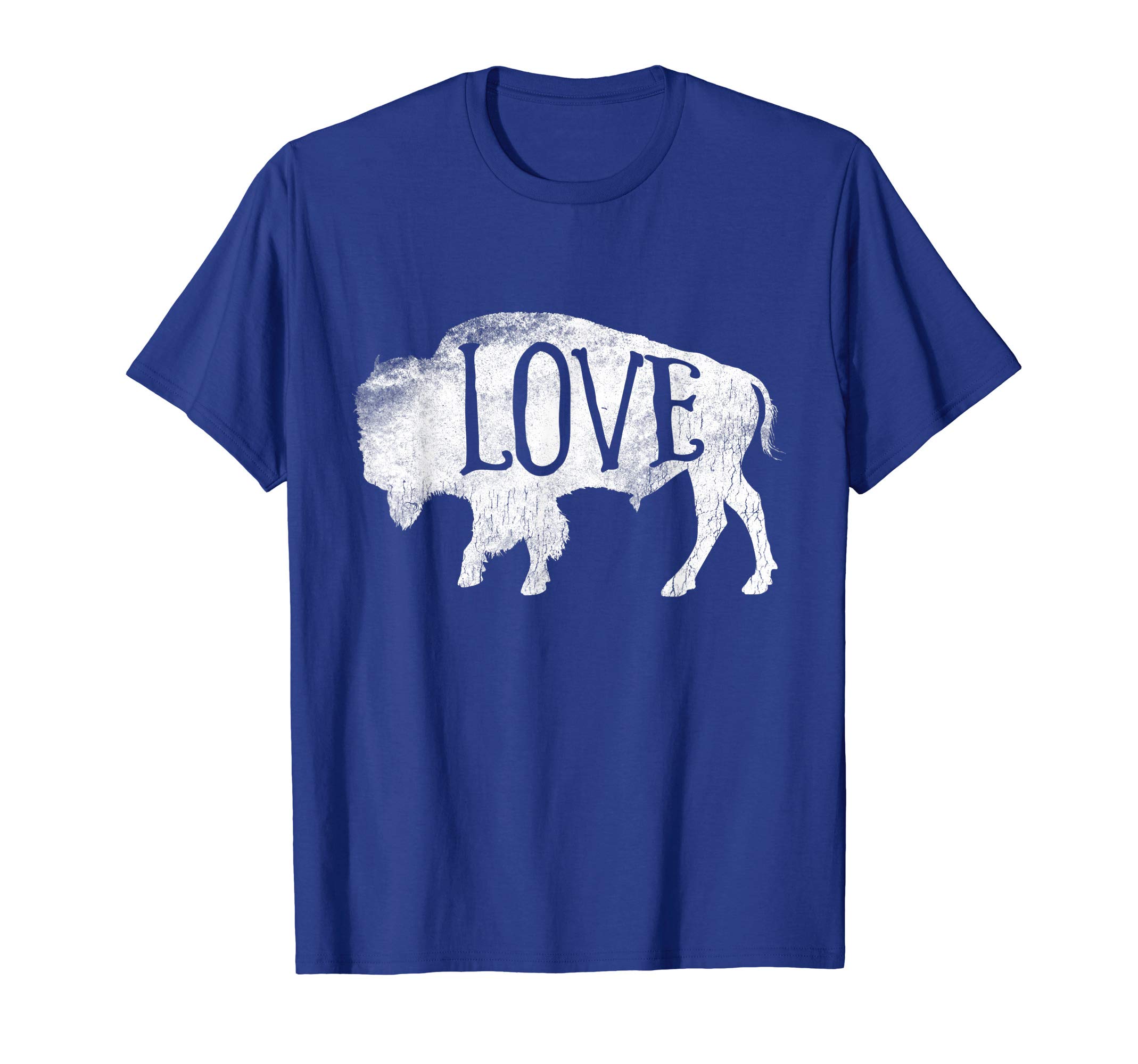 American Vintage Buffalo Silhouette Love Bison T-Shirt