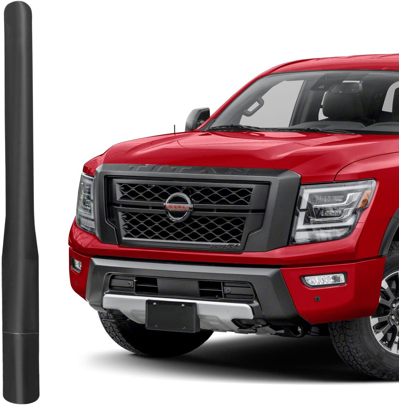 4 Inch Aluminium Radio Antenna for Nissan Titan (20042018), Nissan Titan Antenna