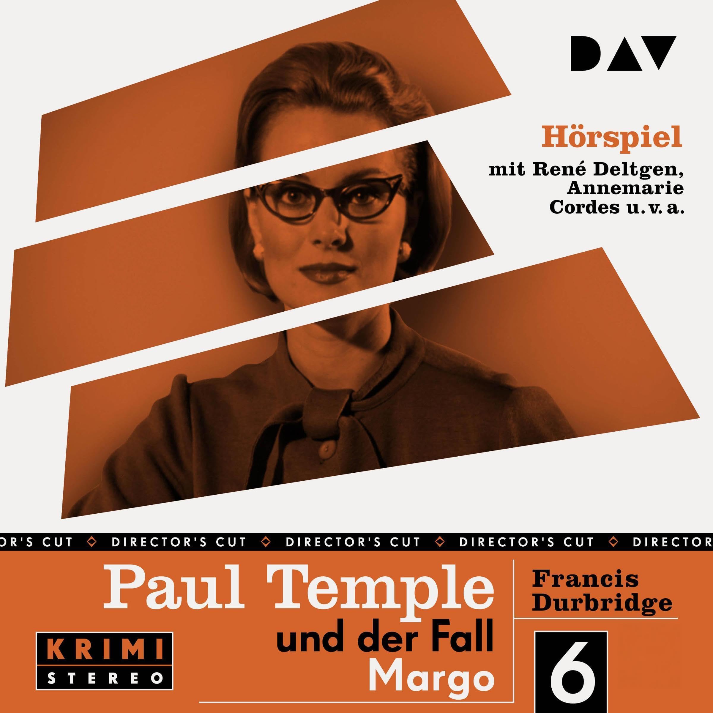 Cover art for Paul Temple und der Fall Margo. Original-Radio-Fassung