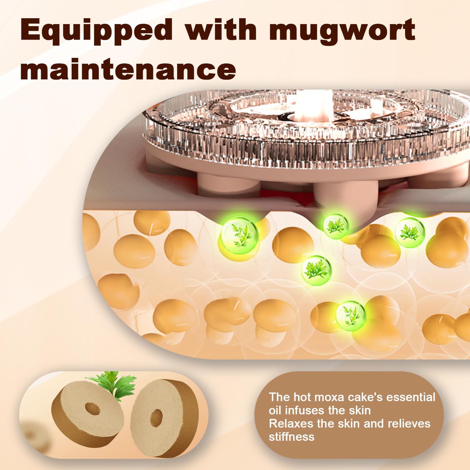 SHAHRYAR Máquina Masajeadora Abdominal,Masajeador Abdominal Automático,Cinturón Ajustable,3 Niveles De Velocidad De Masaje,para Flatulencias Y Cólicos Menstruales