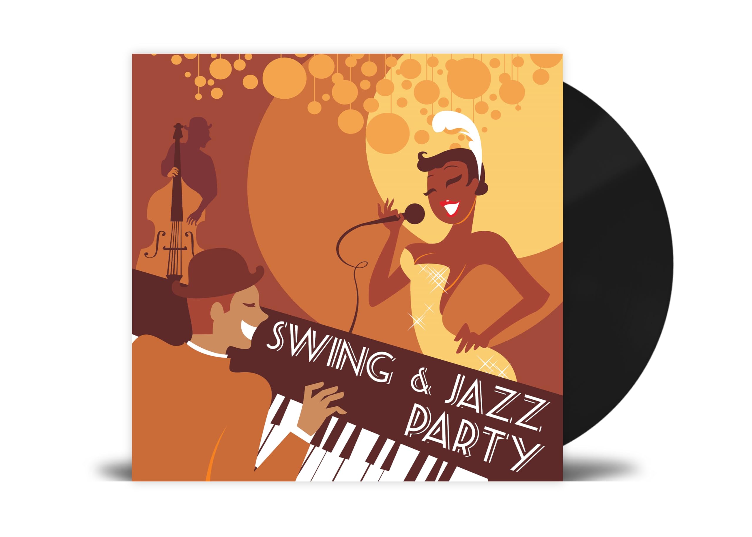 Swing & Jazz Party Vinile - DUKE ELLINGTON, BILLIE HOLIDAY, BENNY GOODMAN