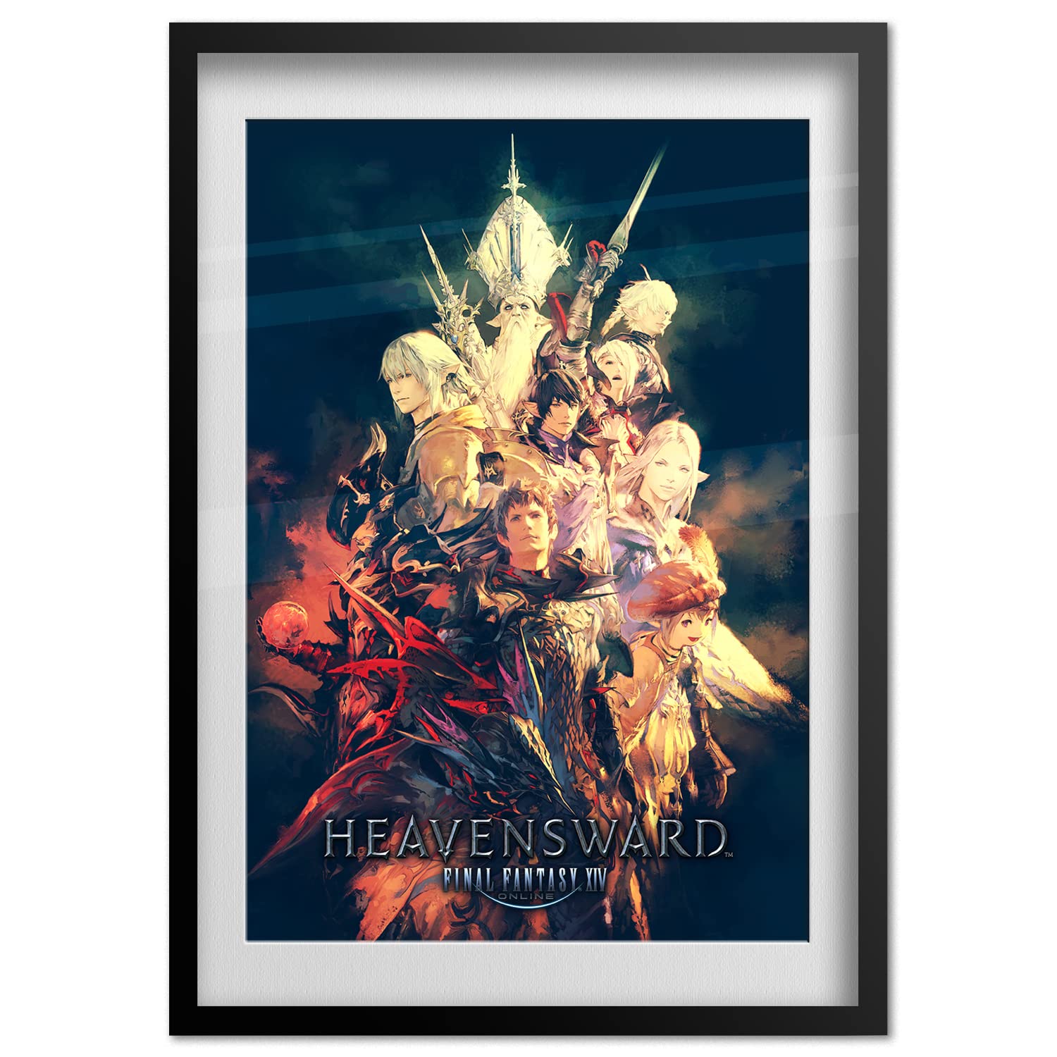 Amazon.com: Final Fantasy XIV (14) Online: Heavenwards Poster