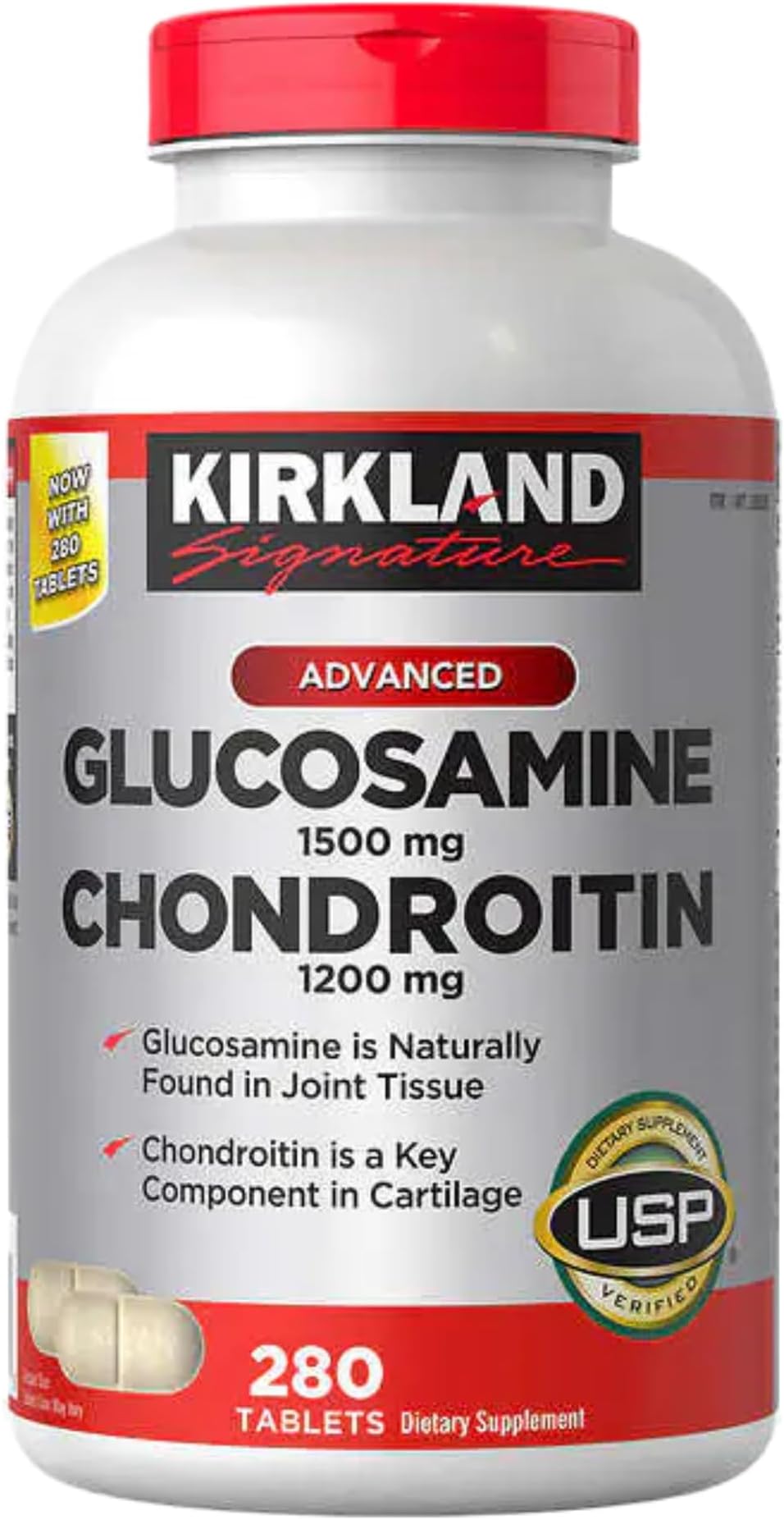 Kirkland Signature Extra Strength Glucosamine HCI 1500mg