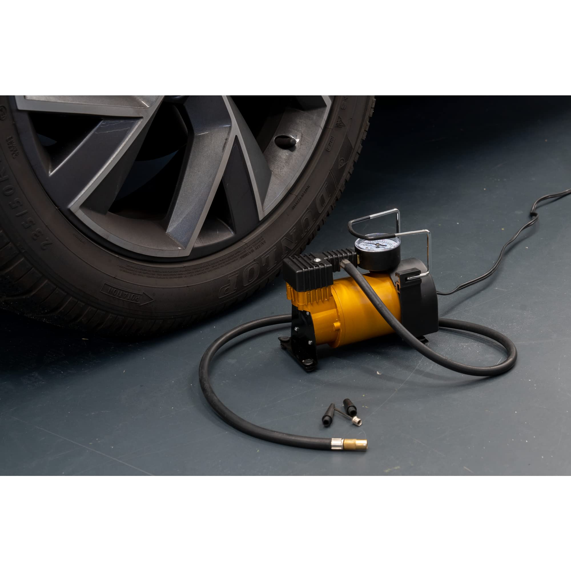 Unitec 10920 Compressore Ad Alto Rendimento, Manometro Fino a 7 Bar