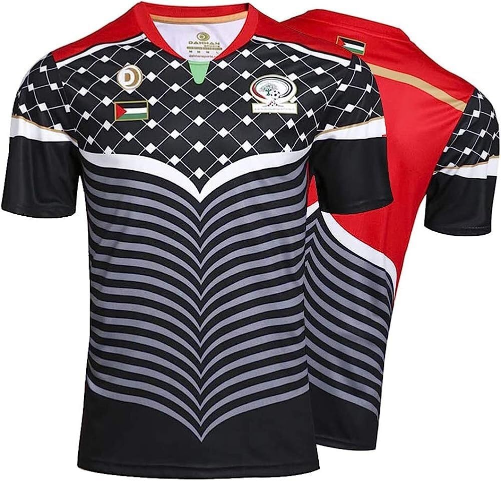 SPABOY Maillot de rugby Palestine 2019 pour homme, polo Palestine, t-shirt d'entraînement, haut de sport, meilleur cadeau d'anniversaire