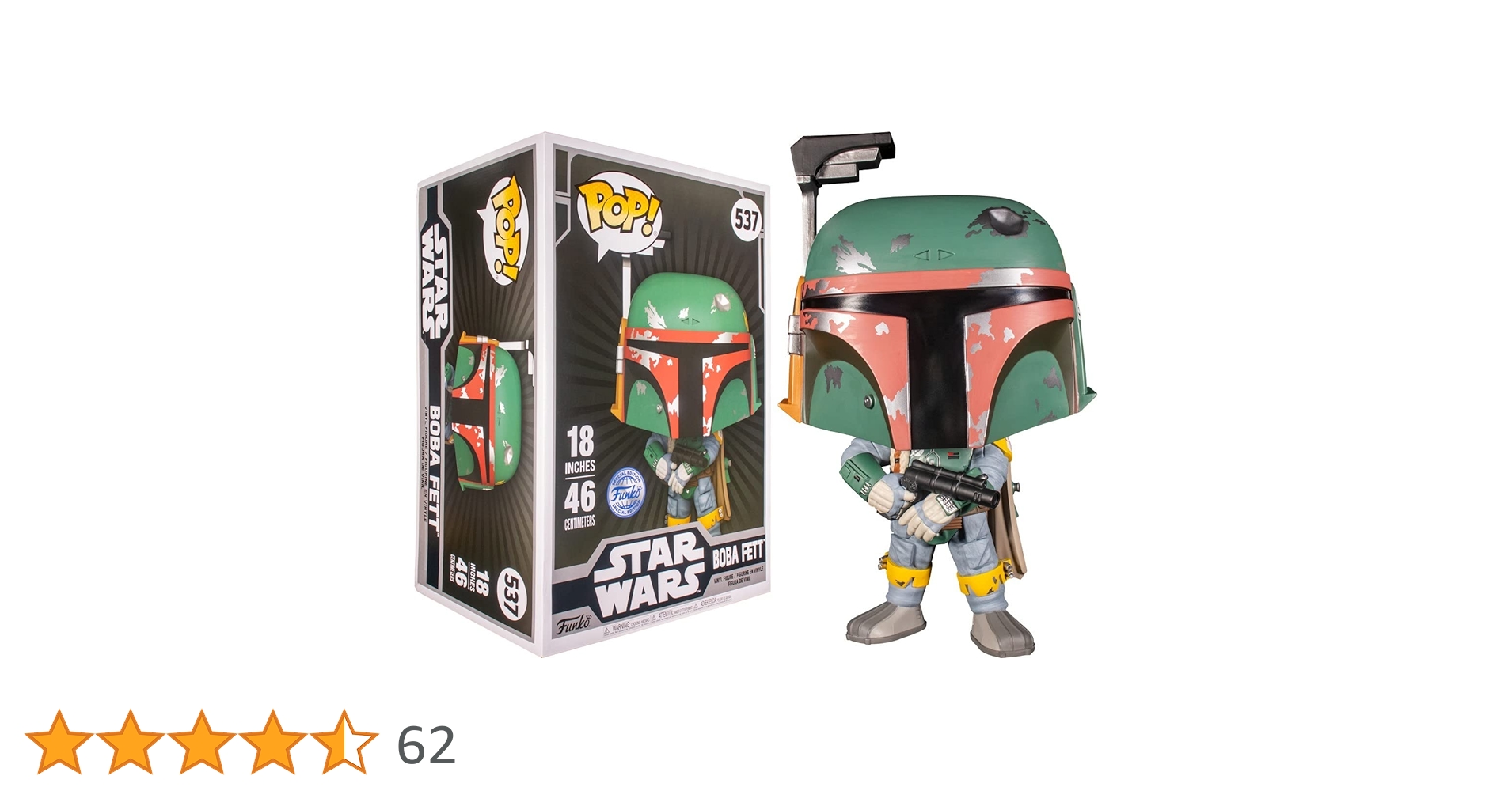 Amazon.co.jp: Funko POP! スターウォーズ - ボバ・フェット 18