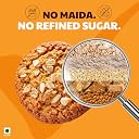 Right Shift Jaggery Oats Cookies, 100g(pack of 3)| No Palm oil, High Fibre Digestive| 3X Oats| 0% Maida, Refined Sugar| With Nuts & Seeds| Anytime Snack gallery image