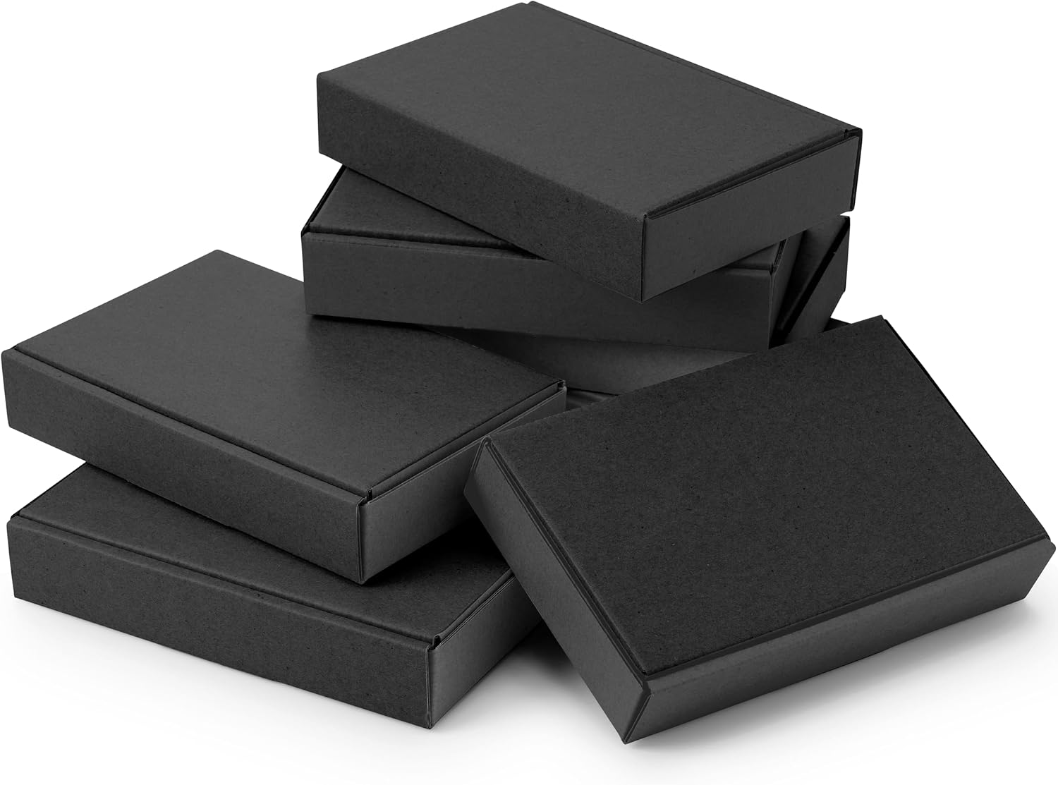 HYFY [10 PCS] Black Shipping Box Cardboard Box 30x23x8cm Small