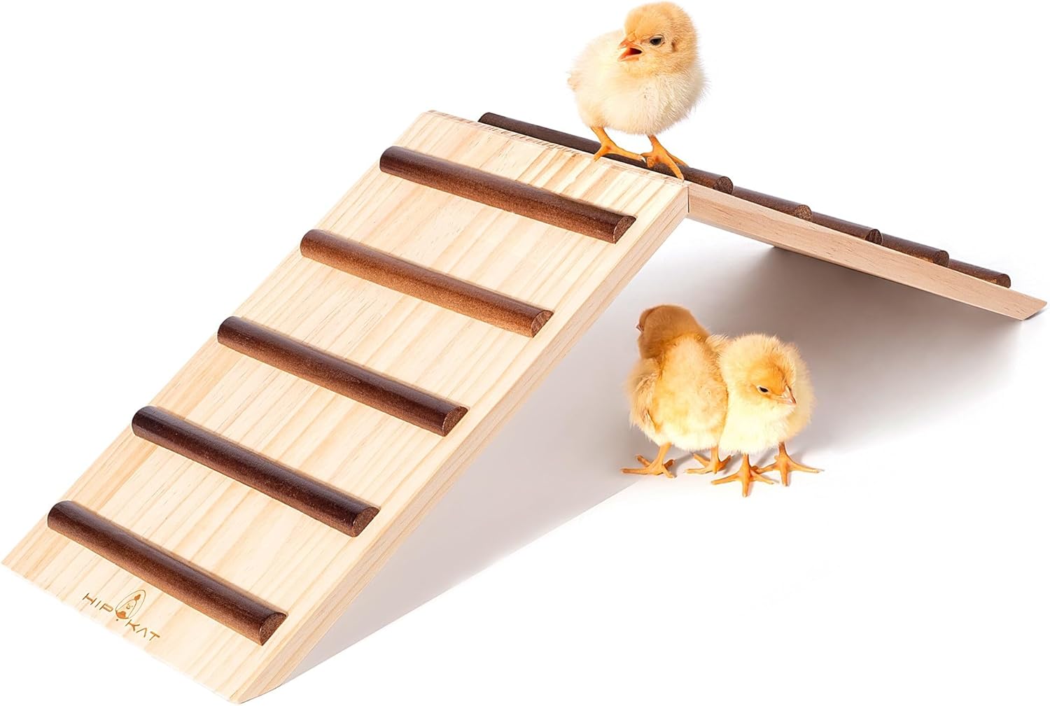 Chick Supplies, Chick Perch & Chicken Roost, Chick Stand Training Perches, Roosting, Wooden Chick Ramp Trainer, Chick Toys for Brooder, No Assemble, Coop Accessories for Chick, Hens, Small Animal