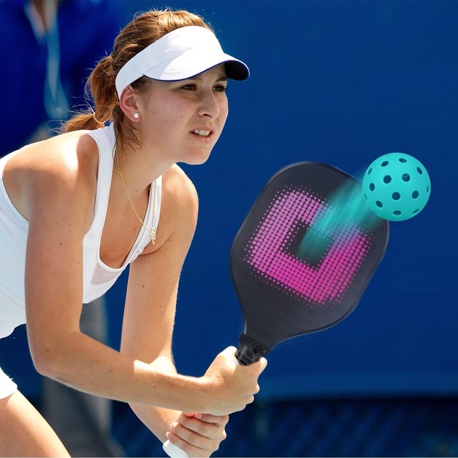 Franklin Sports Outdoor X-40 - Palline da pickleball, approvate dagli Stati Uniti (USAPA