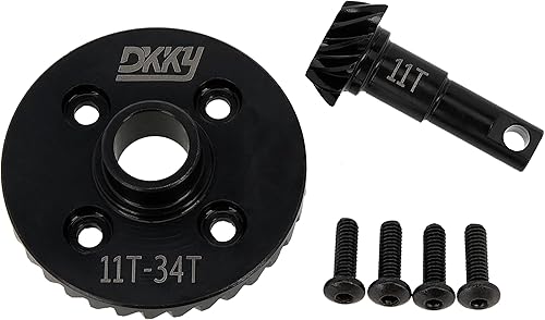 DKKY TRX4 Engranajes Diff 11T 34T para Traxxas TRX4 Reemplazo #8279