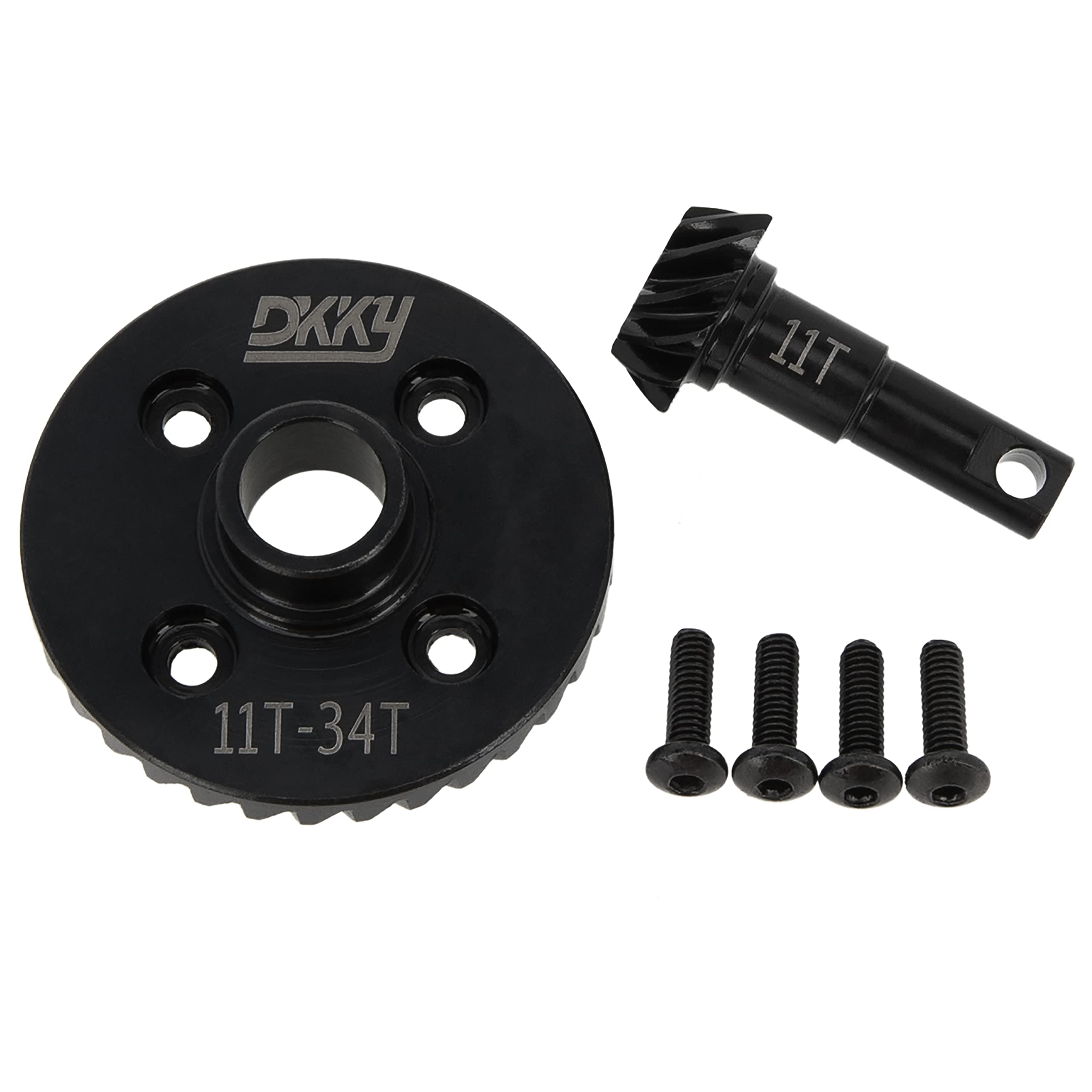 DKKY TRX4 Diff Gears 11T 34T for Traxxas TRX4 Replacement #8279