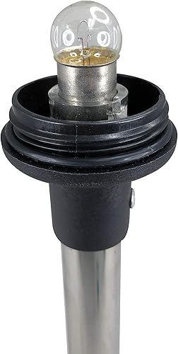 Miniatura 4 de Pactrade Marine Luces de navegación para barcos Luz de popa blanca incandescente de 10.75 pulgadas (montaje en superficie, base plegable)