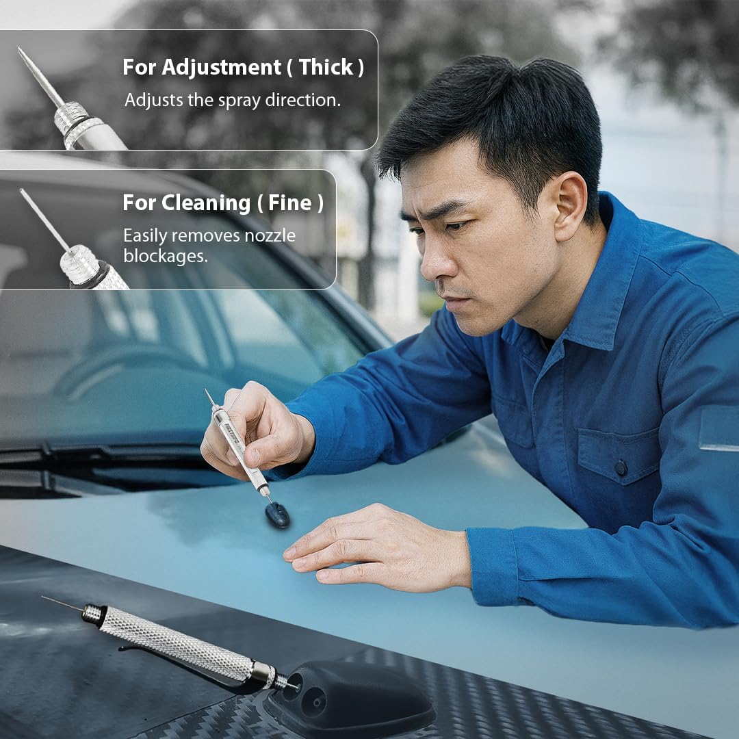 FIRSTINFO H5136 Windshield Washer Spray Nozzle Cleaner Needle image 4
