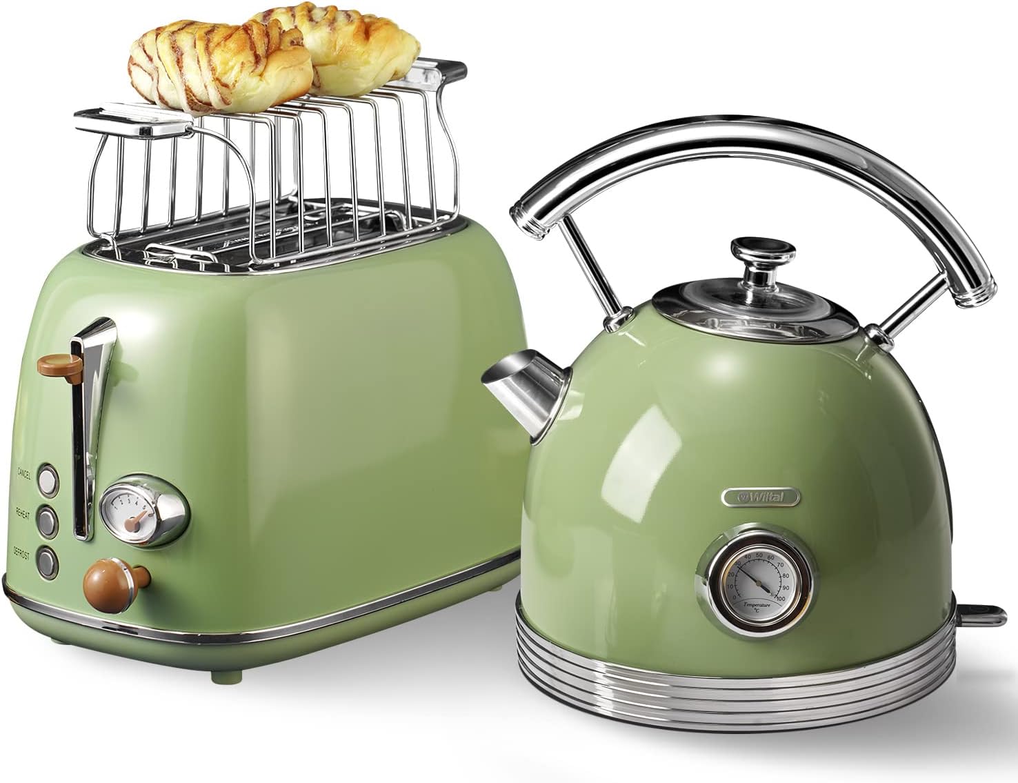 Vintage Toaster Und Wasserkocher
