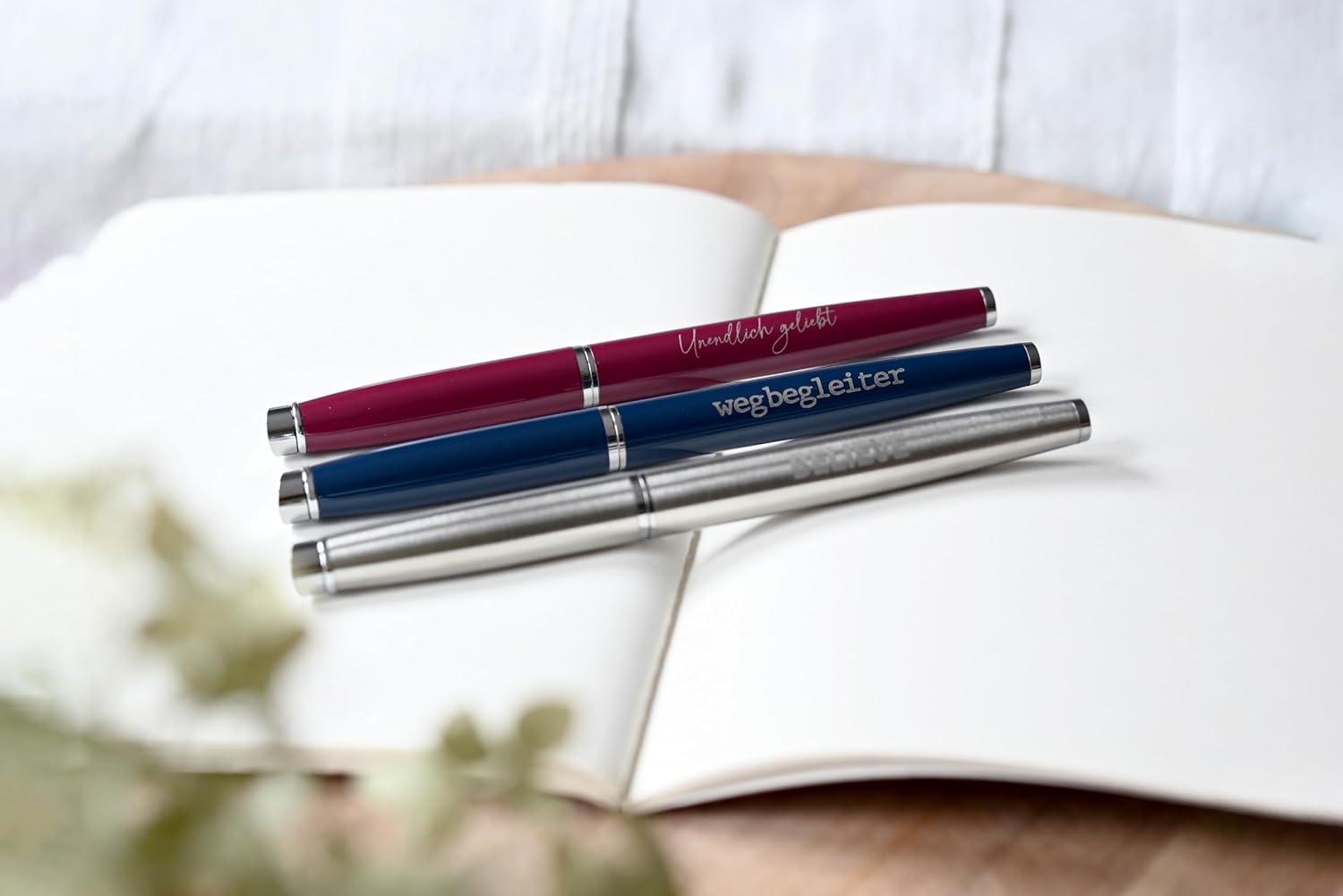 Gerth Medien Infinitely Loved Rollerball Pen (Bordeaux)
