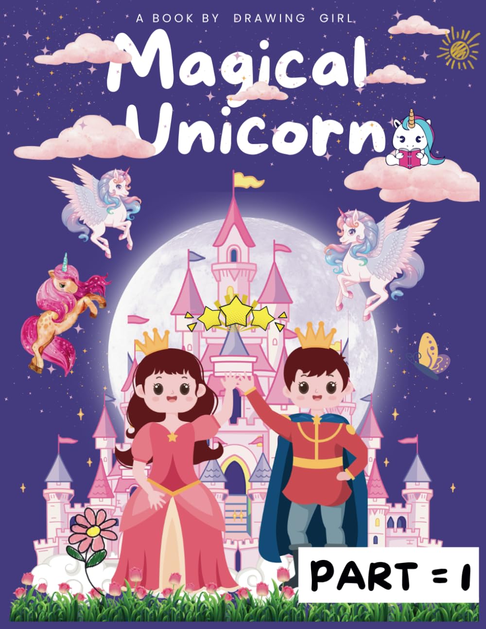"For a Very Special Girl: Magical Unicorn & Princess Coloring Book – Personalized Creative Adventures for Brave, Artistic Girls!": princess coloring pages