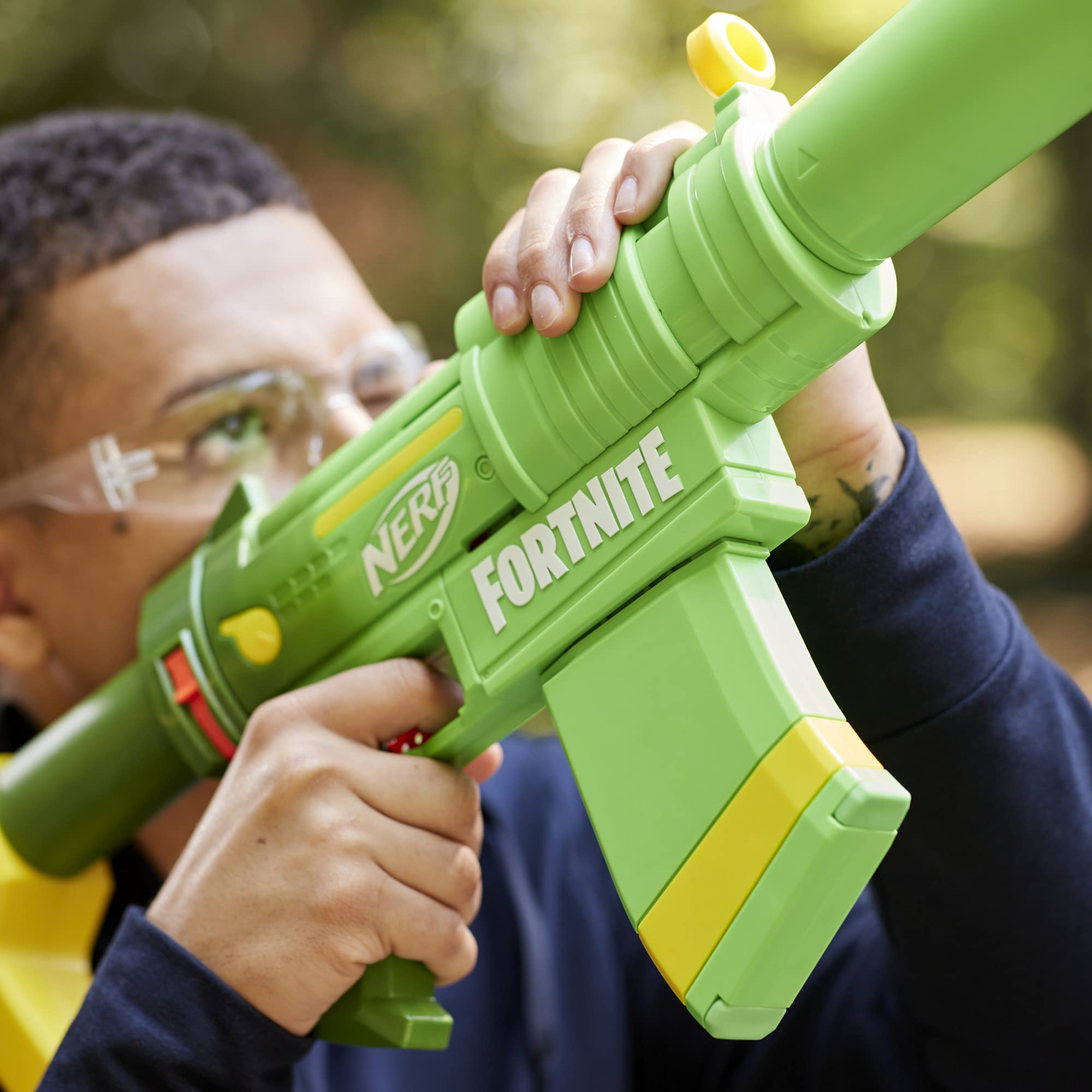 Amazon.com: Nerf Fortnite SMG-Zesty Blaster, 10 Nerf Elite Darts