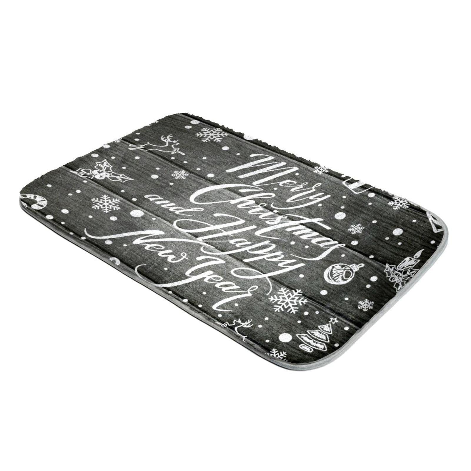 Tapis fausse fourrure poils longs doux pour réchauffer le salon à Noël