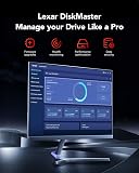Lexar EQ790 4TB Interne SSD mit Kühlkörper, M.2 2280 PCIe Gen4x4 NVMe SSD, 7000 MB/s Lesen, für Intensive Workloads, PS5 & PC Gaming, Leistungsstarkes internes Solid State Laufwerk - 7