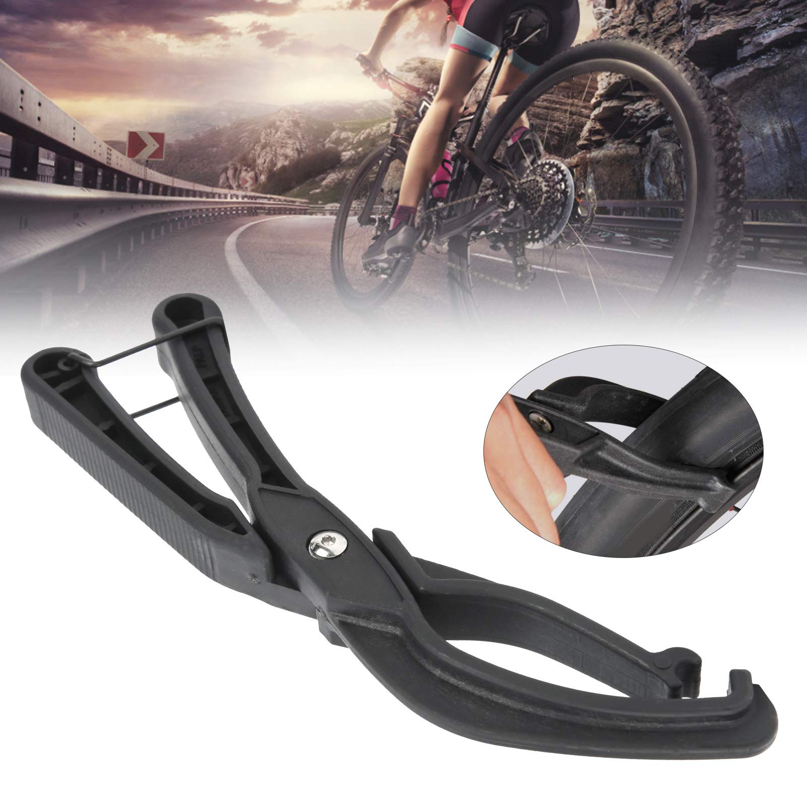 Portable Bikes Tire Lever Repair Tool, Bikes Tyre Removal Clamp, Convenience Road Mountain Bikes Tire Changer, Bikes Tyre Tool for Remove Bikes Tyresicycle Tyres, Bikes Tyre Removal Clamp, Portab