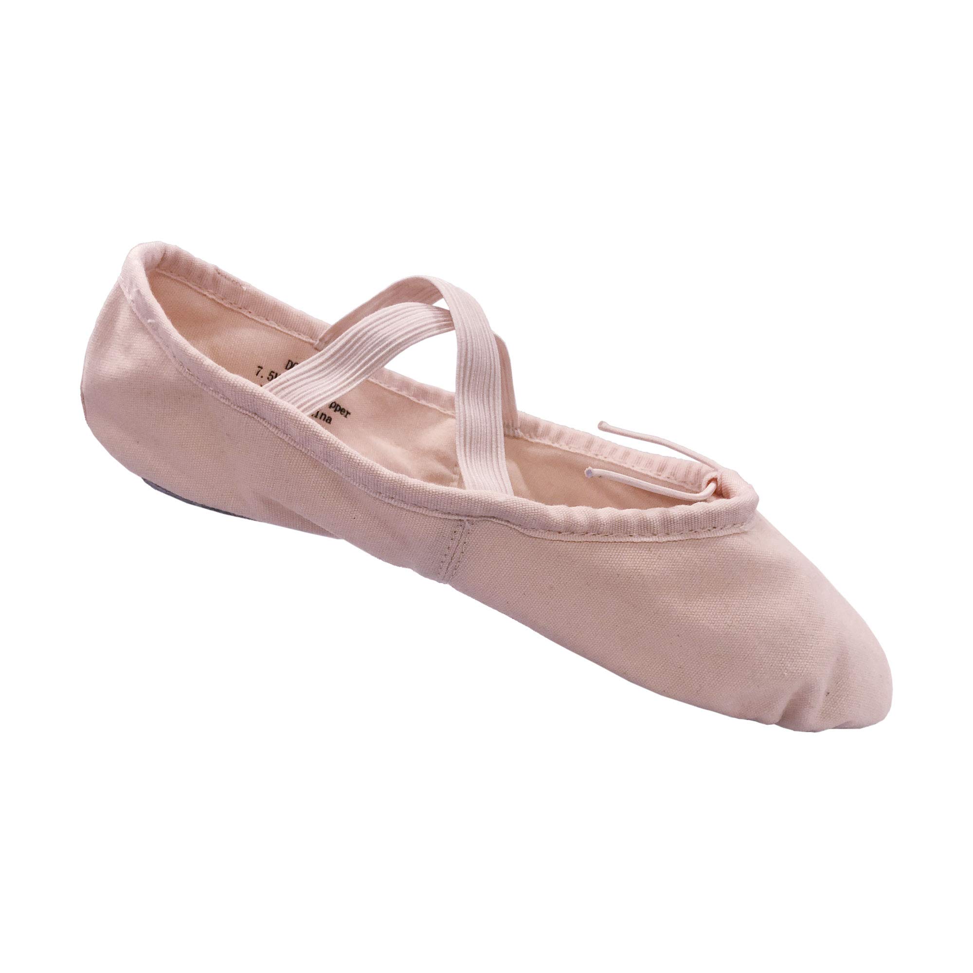 Danzcue Niño Dividida Suela Lona Zapatillas de Ballet