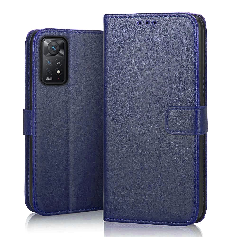 SHINESTAR Redmi Note 11 Pro/Note 10 Pro Plus 5G Flip Back Cover | PU Leather Flip Cover Wallet Case with TPU Silicone Case Back Cover for Redmi Note 11 Pro/Note 10 Pro Plus 5G - Ultimate Blue (B0BSDQ1FG6) Amazon Price History, Amazon Price Tracker