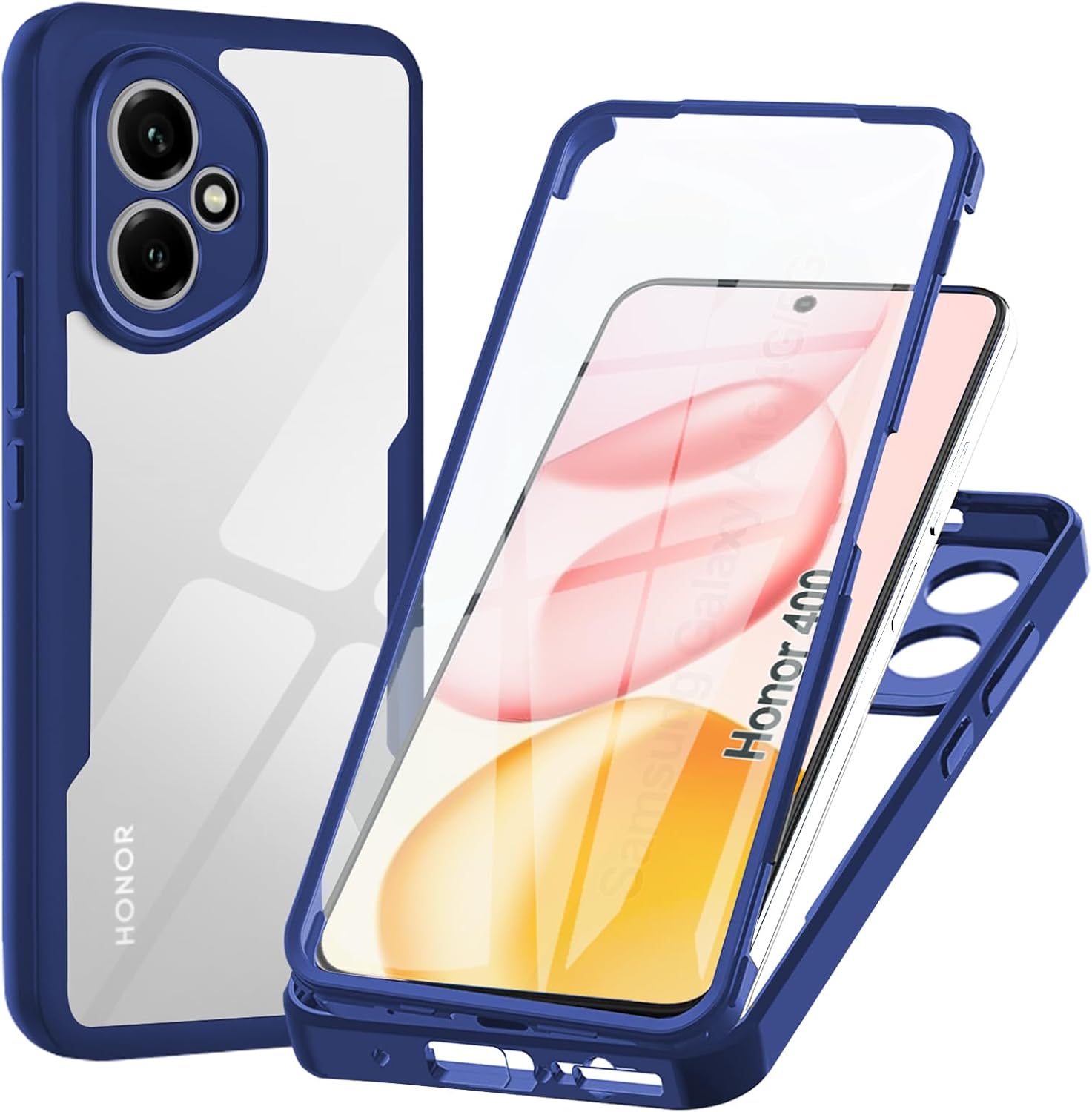 LeYi Coque Pour Samsung Galaxy A34 5G Avec Ecran Protection, 360 Degrés