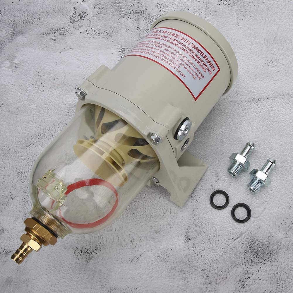 Amazon | 車のディーゼル水分離器、スクリューガスケット付き車の