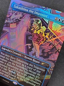 【MTG】騙り者、逆嶋 Foil Amazon.co.jp: MTG・FOIL騙り者、逆嶋/Sakashima the Impostor（Secret