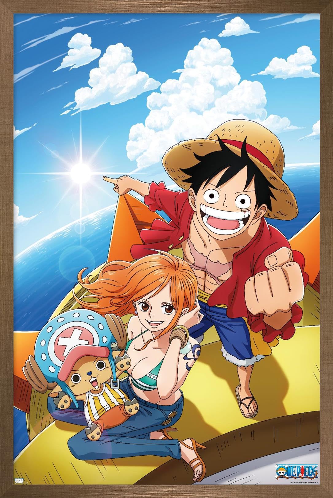 【希少】ワンピース 初版 30巻 帯付 チラシ付 ルフィ ナミ エネル Amazon.co.jp: Trends International ワンピース:フィッシュマン島