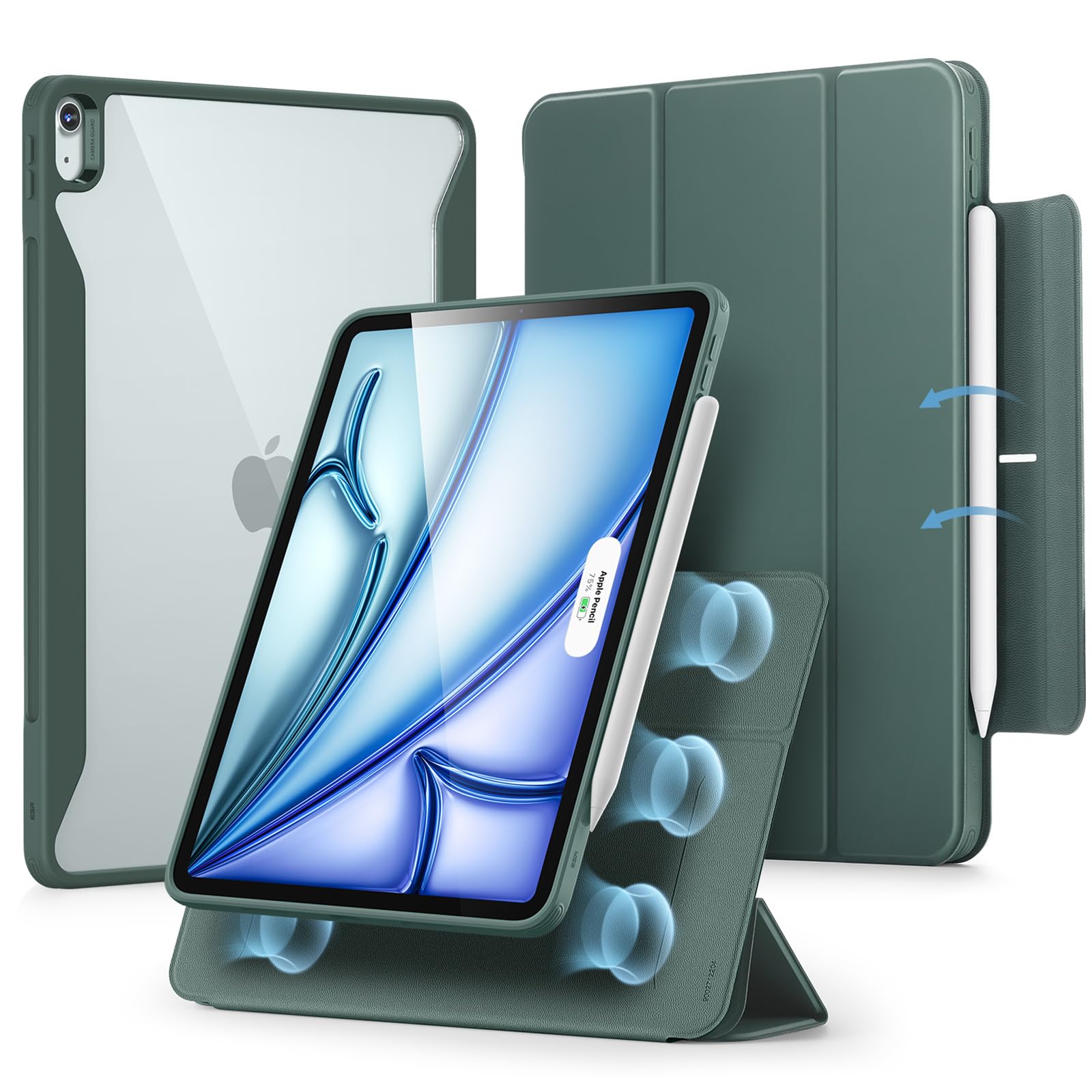 Amazon.com: ESR for iPad Air 11 Inch Case M4/M3/M2 (2026/2025/2024