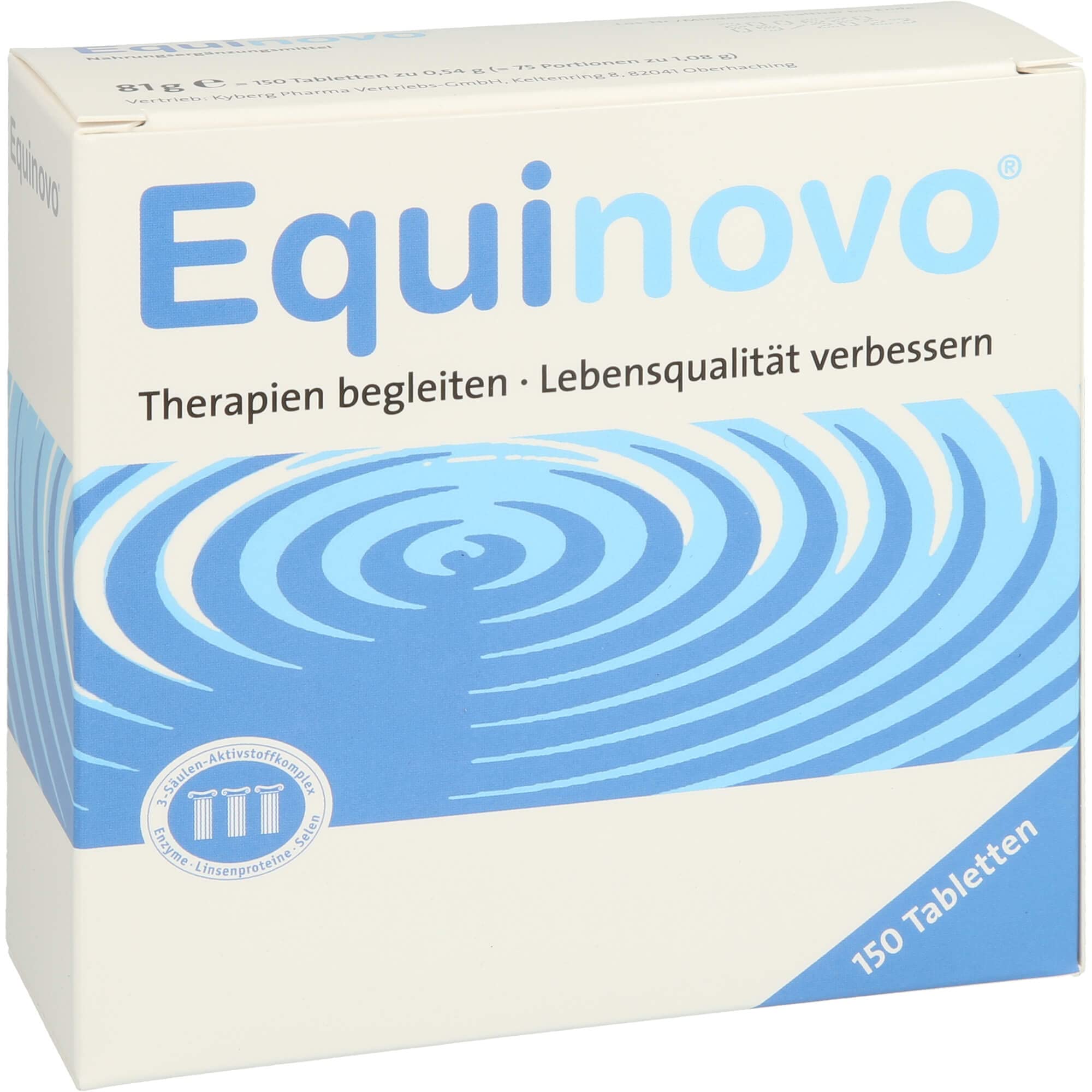Equinovo, 150 St - Nahrungsergänzungsmittel, Spezialkombination aus Selen, Vitamin B2, pflanzlichen Enzymen und wichtigen Lektinen aus der Linse