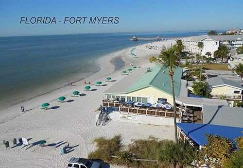 Vista 36 de Florida USA United States - Llaveros acrílicos - 5 Estilo: Miami South Beach #Fl107