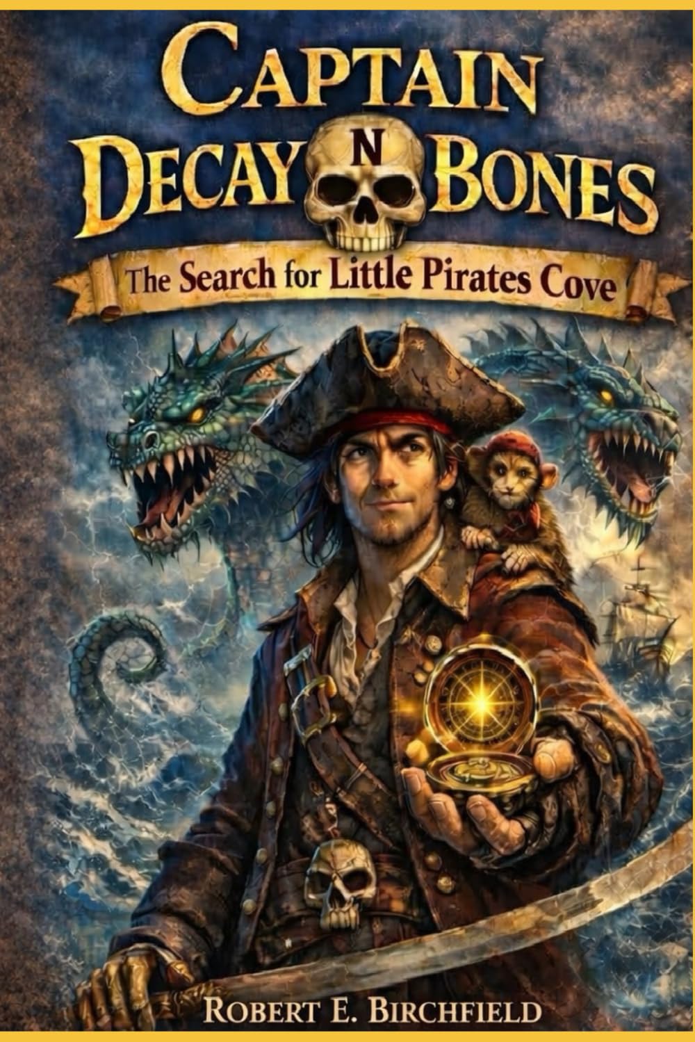 The Adventures of Captain Decay N Bones: The Search For Little Pirates Cove: An epic Young Adult Pirate Adventure full of Mystery, Monsters and Buried Treasures of the Sea.