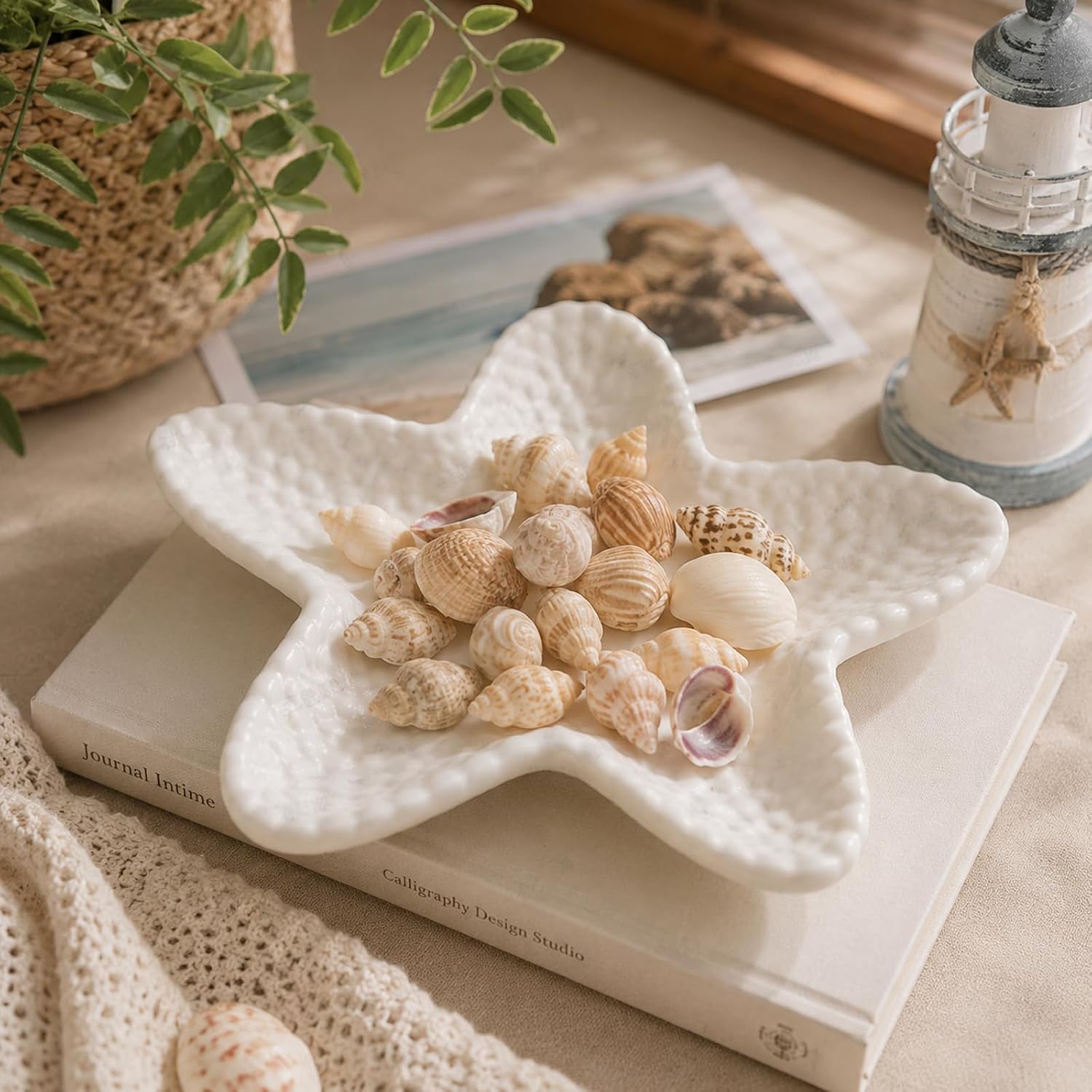 Starfish Resin Mold, Psiriol Exquisite Starfish-Shaped Silicone Tray Mold image 4