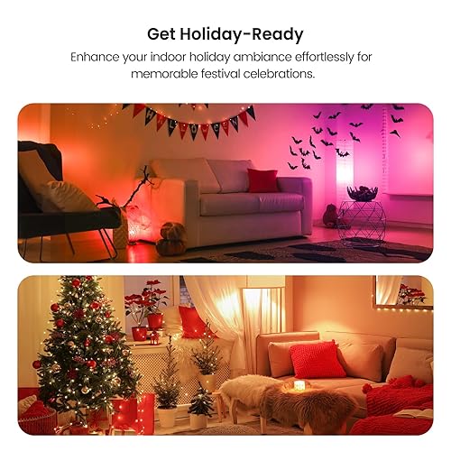 Miniatura 7 de TREATLIFE Enchufe de atenuación 2 en 1 con control remoto, sin características inteligentes, toma de control remoto inalámbrico, rango de hasta 100