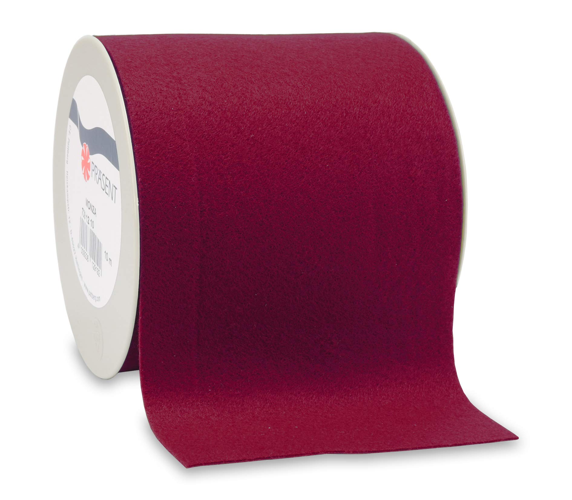 Ruban bordeaux 25 mm Präsent pour décoration mariage et paquets cadeaux de luxe