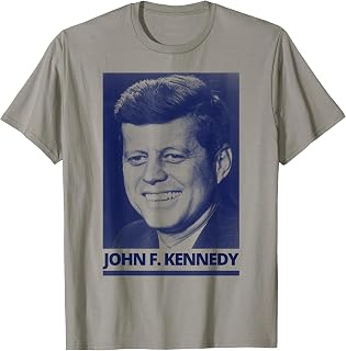 John F Kennedy T-Shirt. Vintage JFK American President Tee T-Shirt
