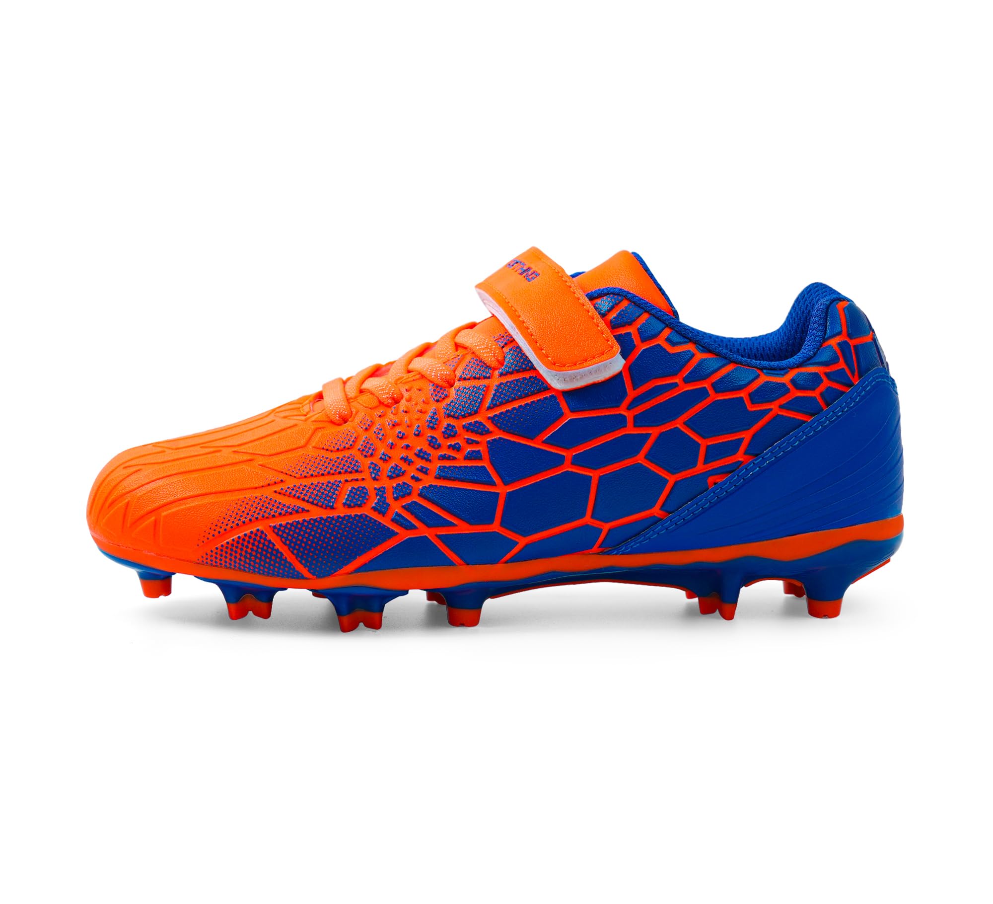 Botas de Fútbol para Niños y Niñas Zapatos de Fútbol de Césped Firme Ligeros para Entrenamiento Atlético Juvenil