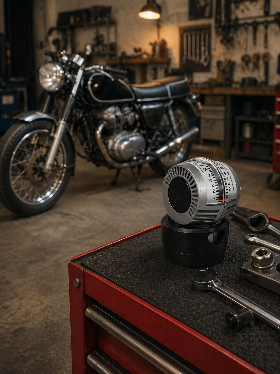 Schleyer STE Synchrometer Vergaser Balancer - Präzisions-Luftmengenmesser für Vergaser-Synchronisation - Fit für Motorräder und Multi-Carb-Motoren (BK1-35)