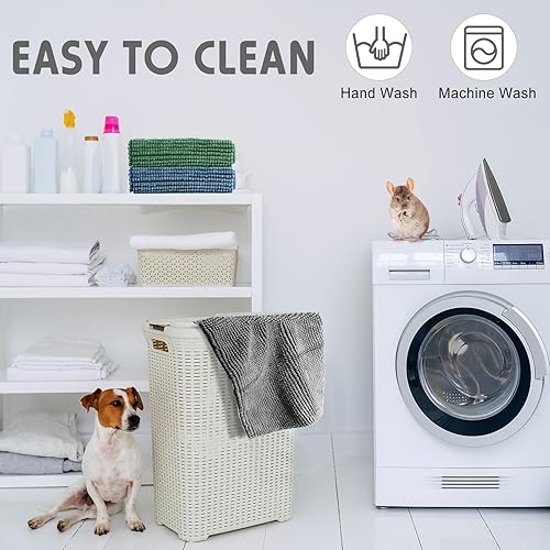 Vista 45 de Amylove 4 piezas de forro de jaula de conejillo de indias, ropa de cama de conejillo de indias, almohadillas de forro polar lavables reutilizables