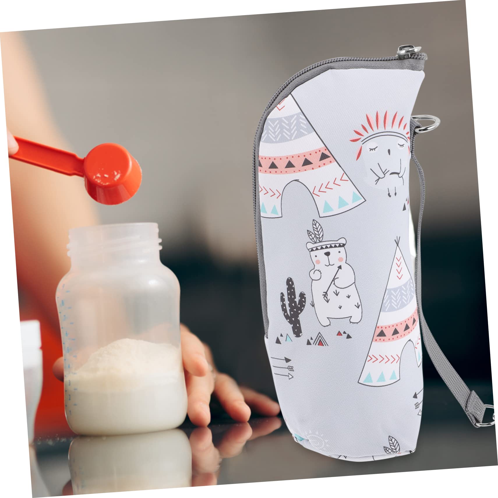 BESTonZON 5piezas Bolsa Térmica para Biberones Portátil y Práctica para Mantener La Leche Accesorio para Mamás Salidas Bebés
