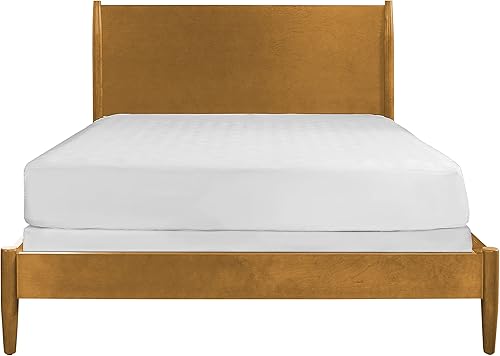 Miniatura 4 de Crosley Furniture Landon - Juego de cama de madera, bellota, tamaño King Acorn,Mahogany